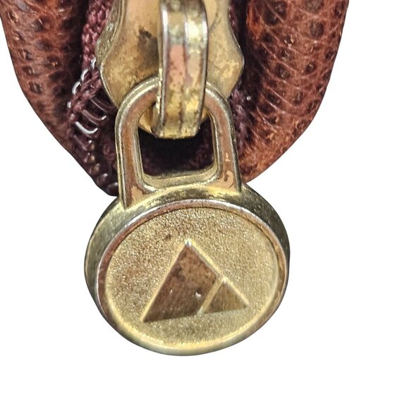 Liz Claiborne Shoulder Bag Black Leather Brown Accents Adjustable Strap Pocket - Picture 8 of 11